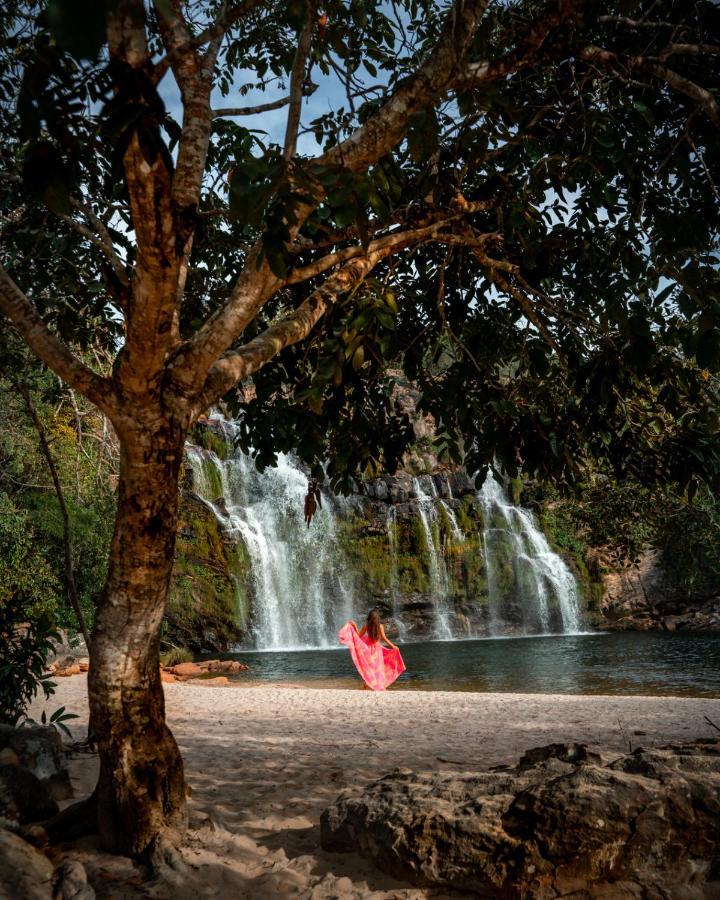 Pousada Cachoeira Poco Encantado Alto Paraíso de Goiás Exterior foto