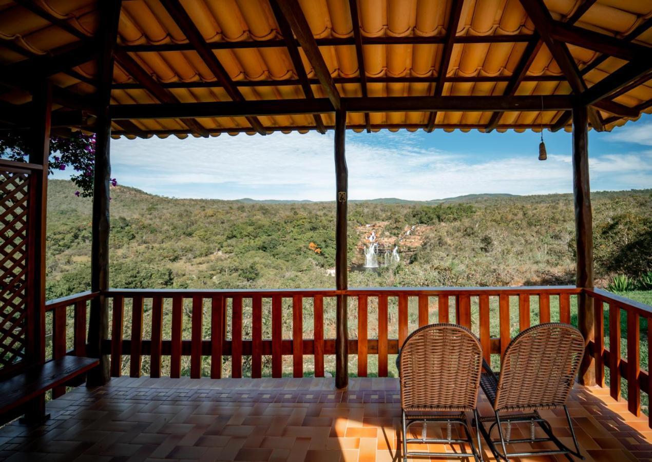 Pousada Cachoeira Poco Encantado Alto Paraíso de Goiás Exterior foto
