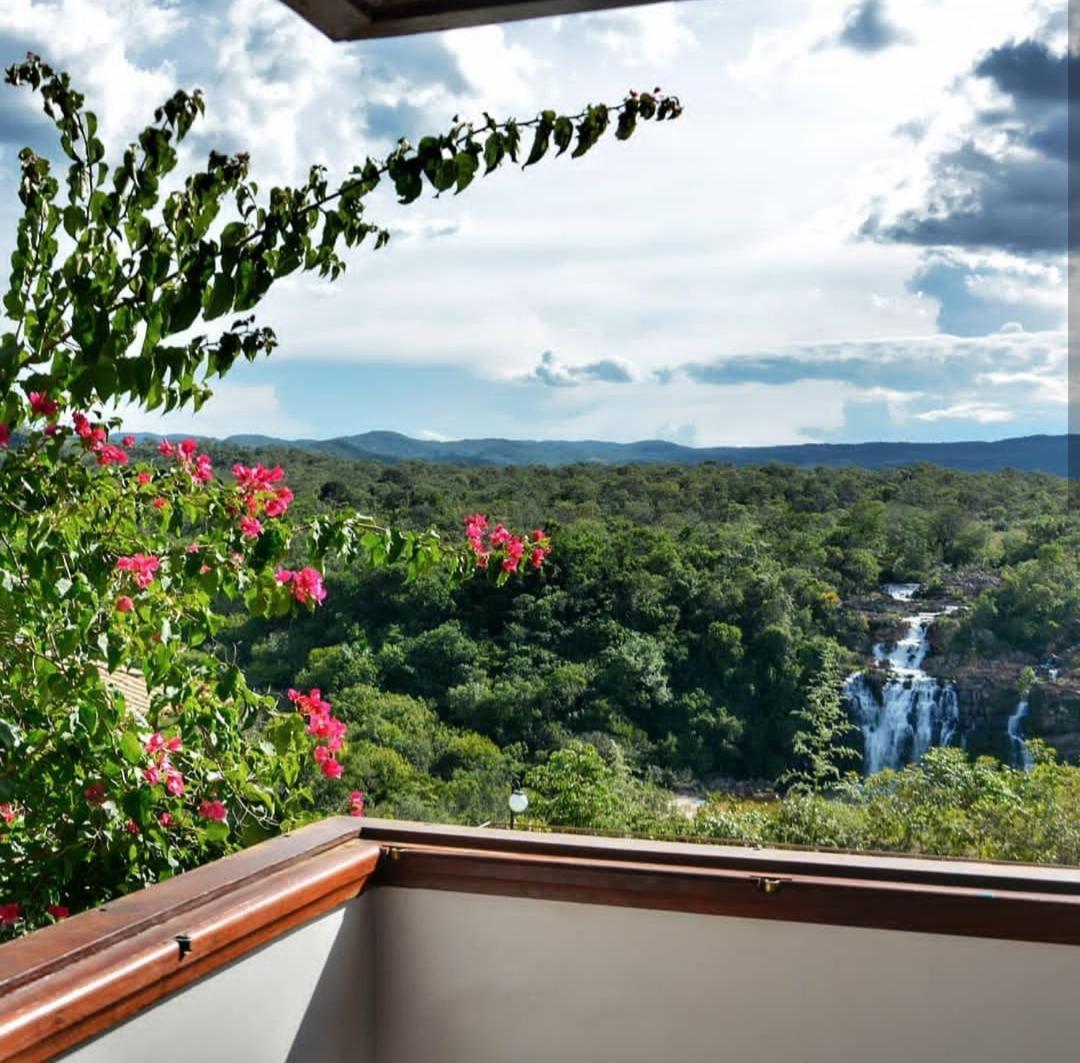 Pousada Cachoeira Poco Encantado Alto Paraíso de Goiás Exterior foto