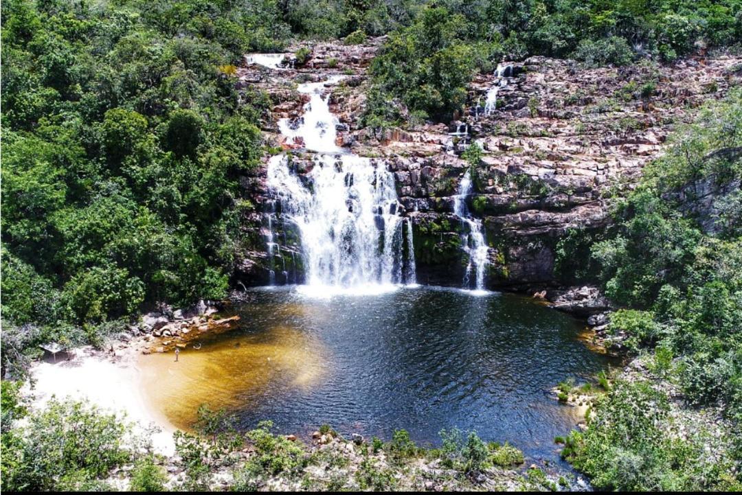 Pousada Cachoeira Poco Encantado Alto Paraíso de Goiás Exterior foto